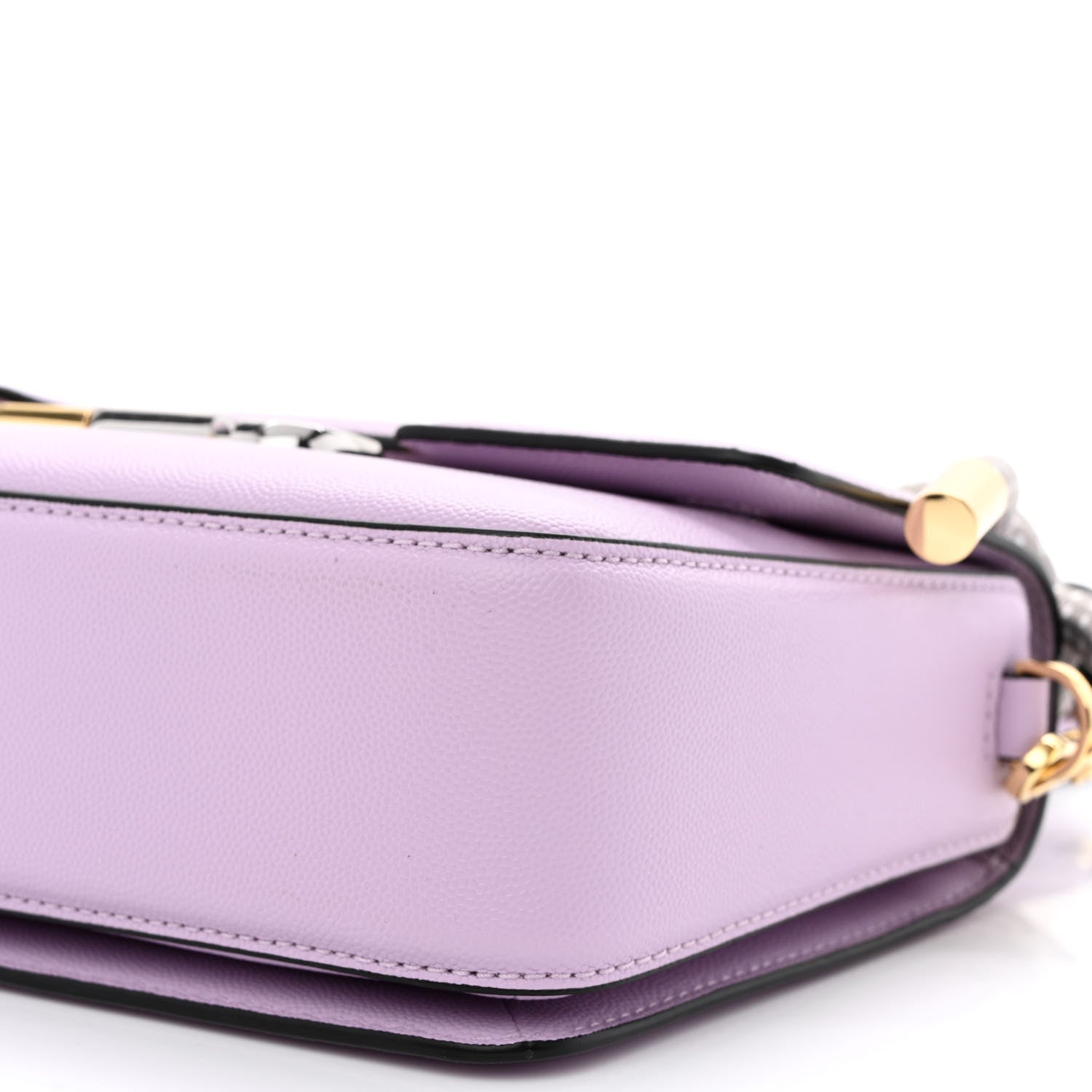 Marc Jacobs Textured Calfskin The J Link Shoulder Bag Orchid 11 of 11