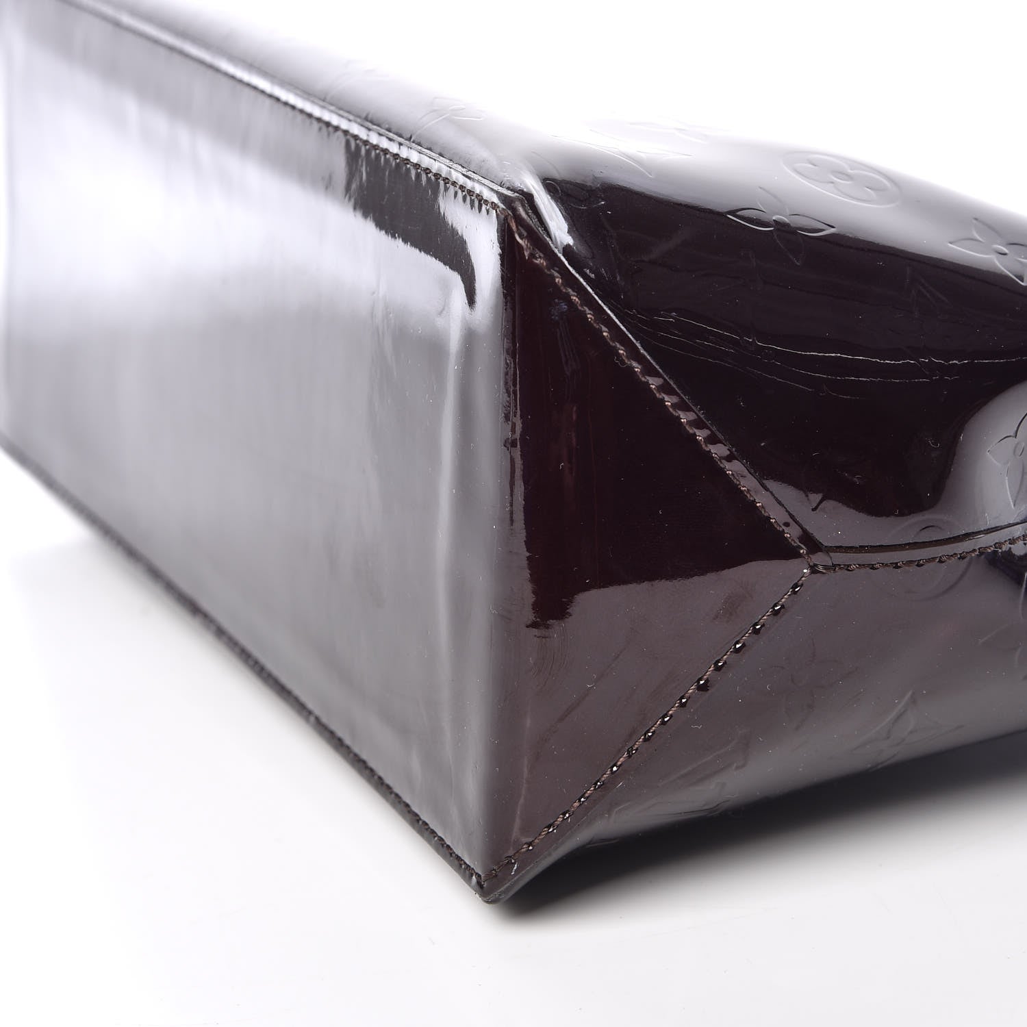 Louis Vuitton Vernis Wilshire PM Amarante 8 of 8