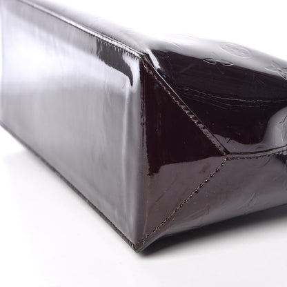 Louis Vuitton Vernis Wilshire PM Amarante 8 of 8