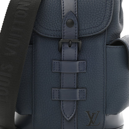 Louis Vuitton Taurillon Christopher XS Backpack Bleu Marine 7 of 7