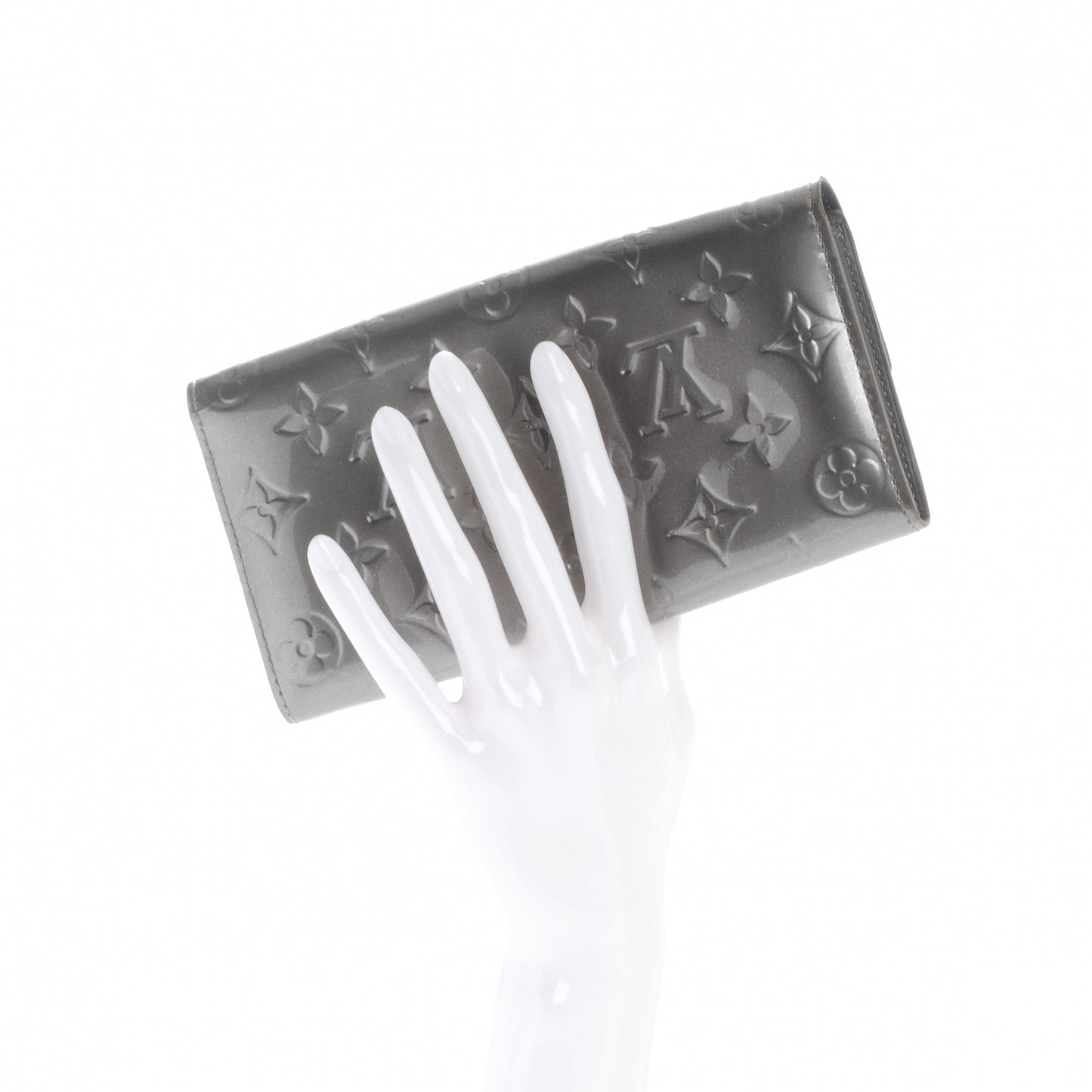 Vernis Sarah Wallet Gris Art Deco