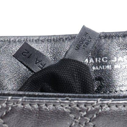 Marc Jacobs Lacquered Lambskin Baroque The XL Single Flap Pearl Anthracite 6 of 10