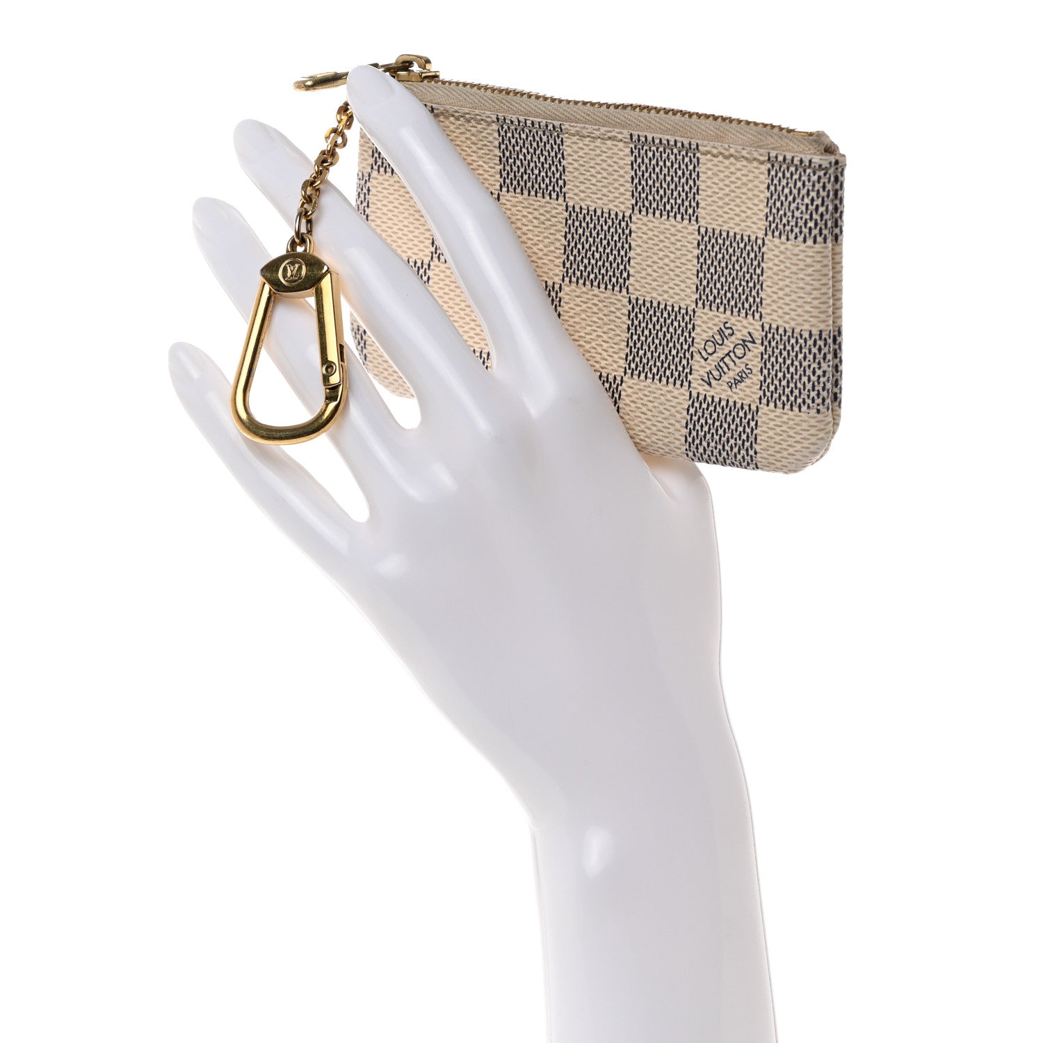 Louis Vuitton Damier Azur Key Pouch 2 of 7