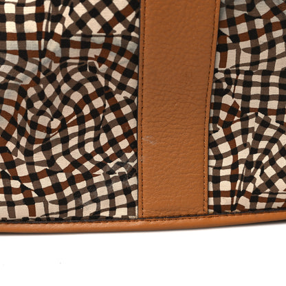 MCM Visetos Medium Liz Reversible Shopper Tote Cognac 23 of 24