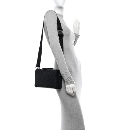 Christian Dior Coated Canvas CD Diamond Lingot 22 Bag Black 2 of 11