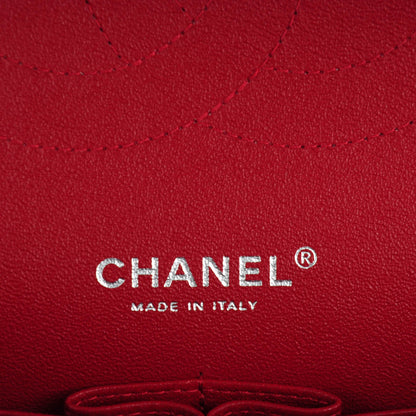 Chanel Caviar Quilted Jumbo Double Flap Red 7 of 9