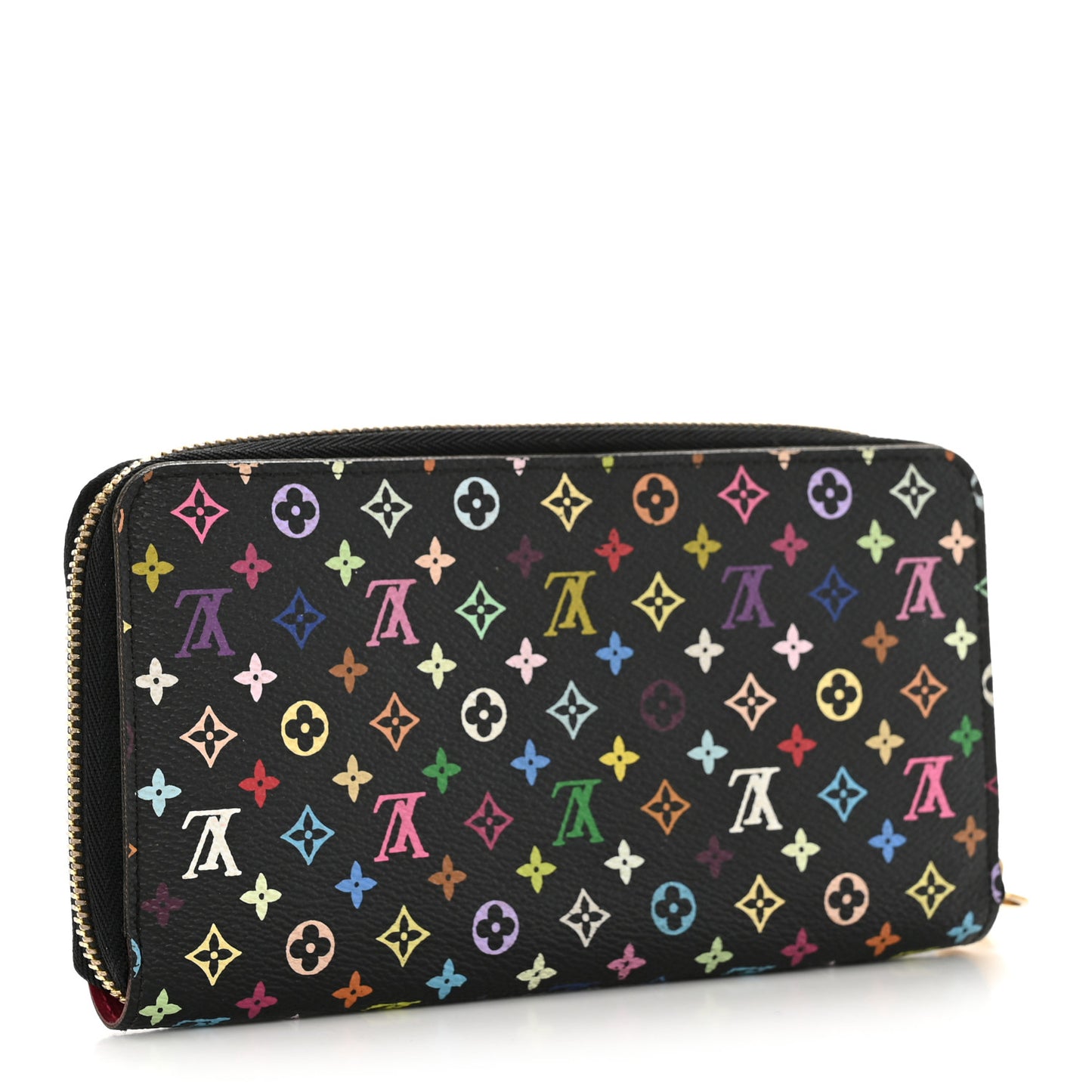 Monogram Multicolor Zippy Wallet Black Grenade