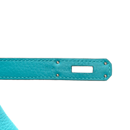 Hermes Togo Birkin 30 Turquoise 7 of 13