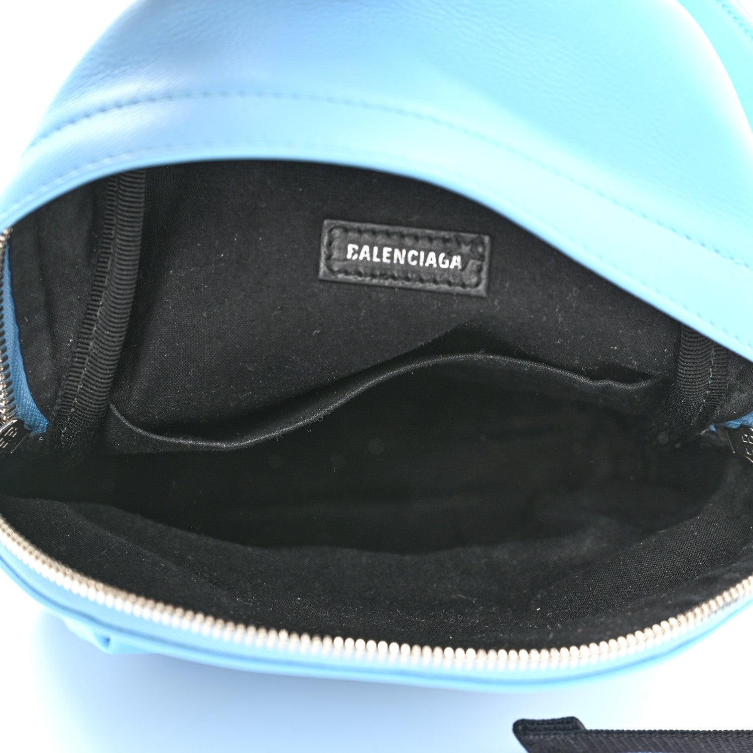 Balenciaga Smooth Calfskin Soft XXS Backpack Light Blue 5 of 10