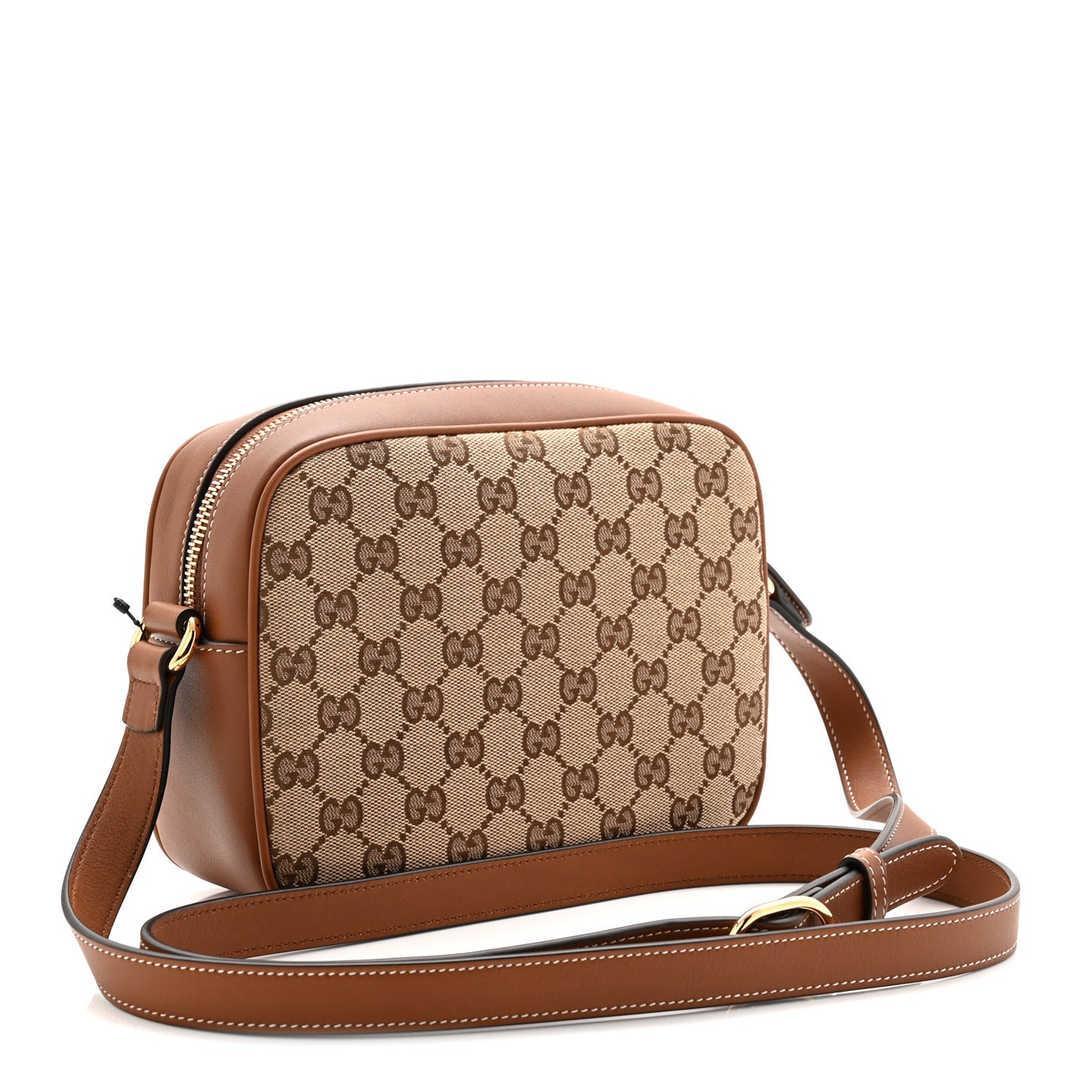 GG Supreme Calfskin Mini Blondie Bag Beige Ebony Sundial