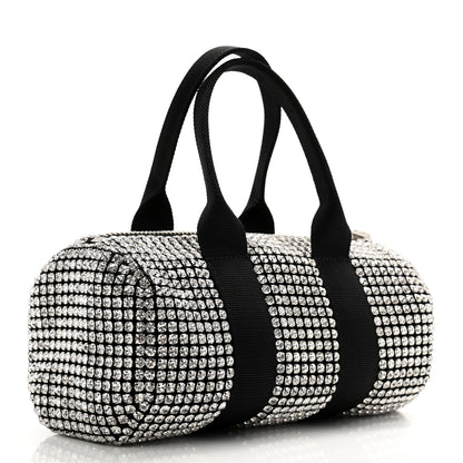 Alexander Wang Mesh Crystal Cruiser Mini Duffle White 3 of 9