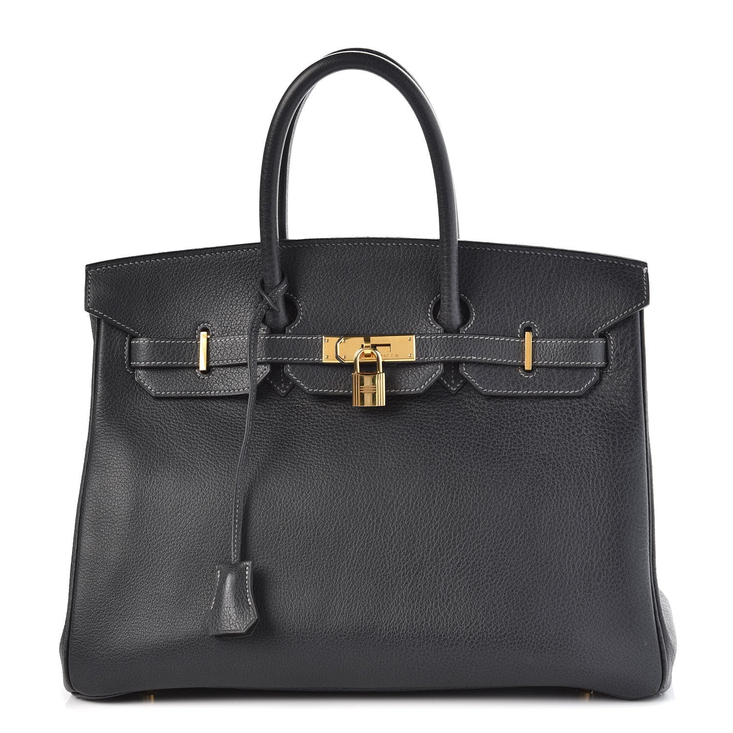 Hermes Buffle Skipper Birkin 35 Graphite 1 of 32