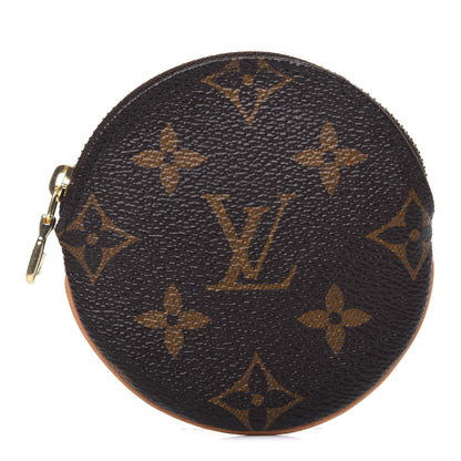 Louis Vuitton Monogram Round Coin Purse 1 of 8