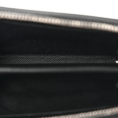 Louis Vuitton Taiga Zippy Coin Purse Vertical Black 5 of 7
