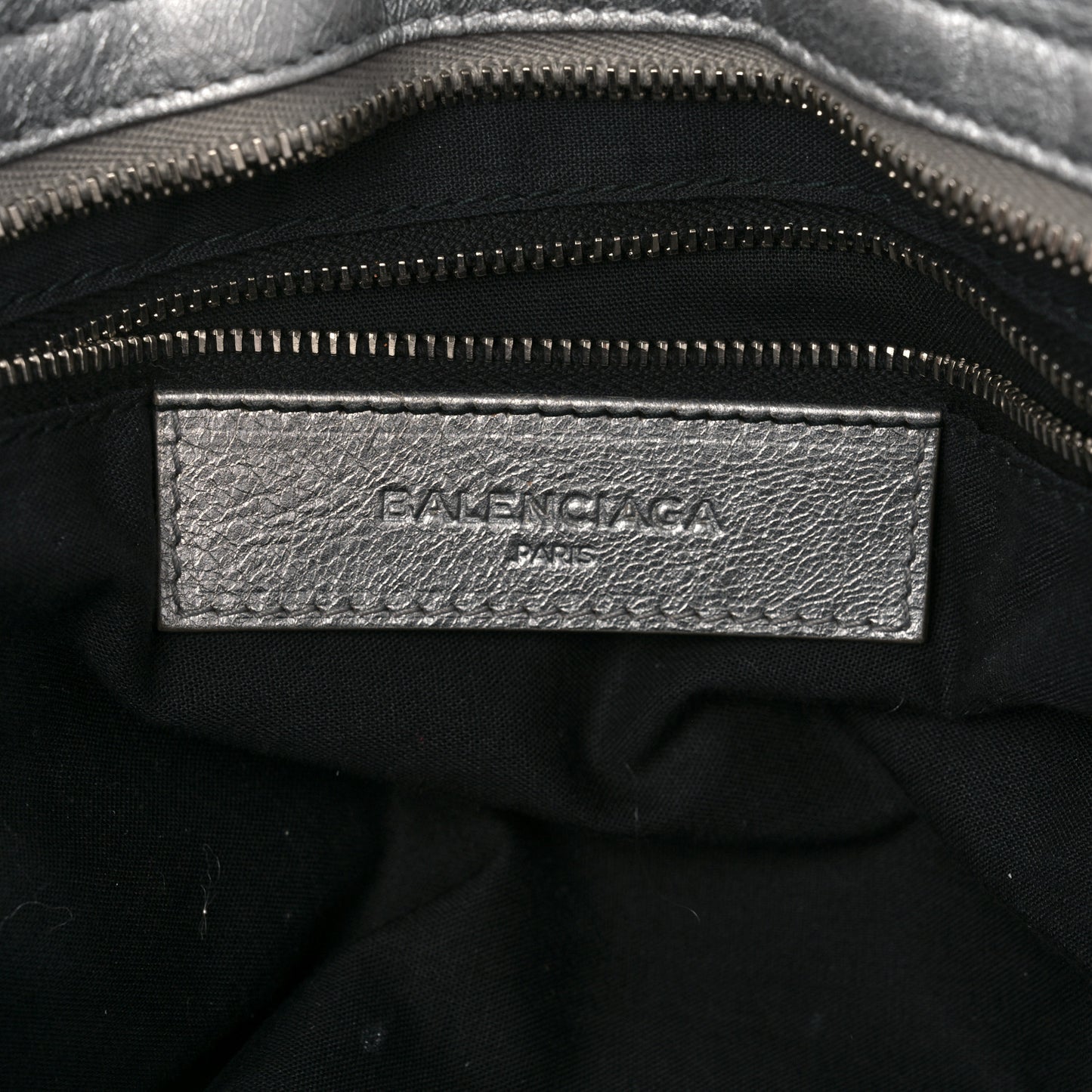 Metallic Agneau Giant 12 Silver Hardware City Gris Aluminum