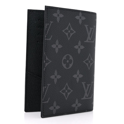 Louis Vuitton Monogram Eclipse Passport Cover 3 of 6