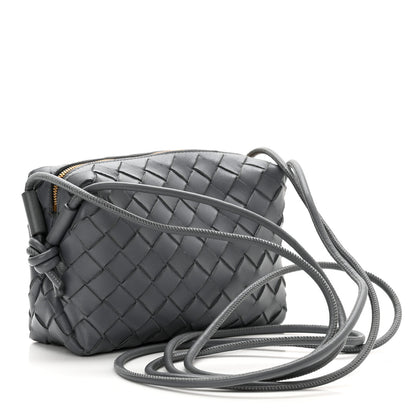 Bottega Veneta Nappa Intrecciato Mini Loop Camera Bag Thunder 3 of 9