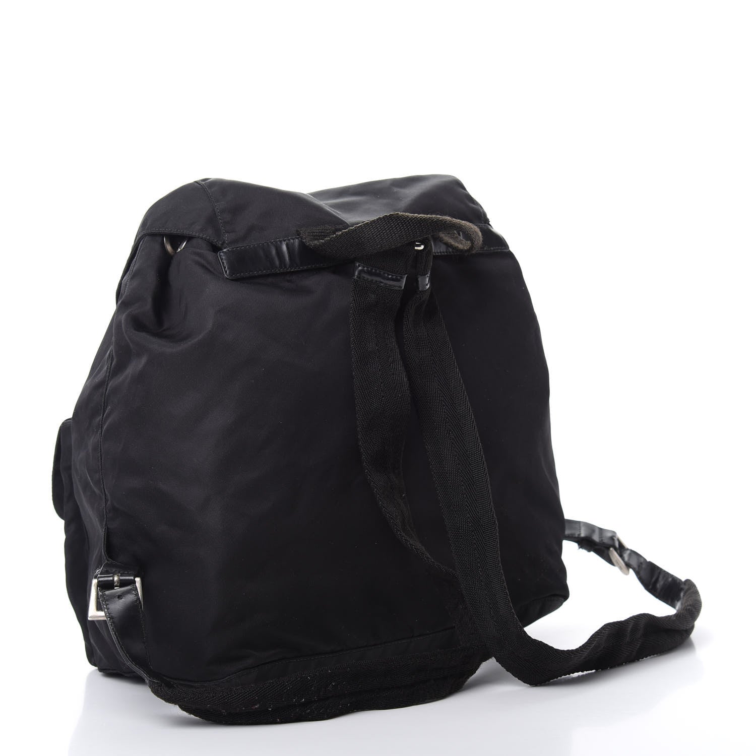 Prada Nylon Vela Small Backpack Black 2 of 16