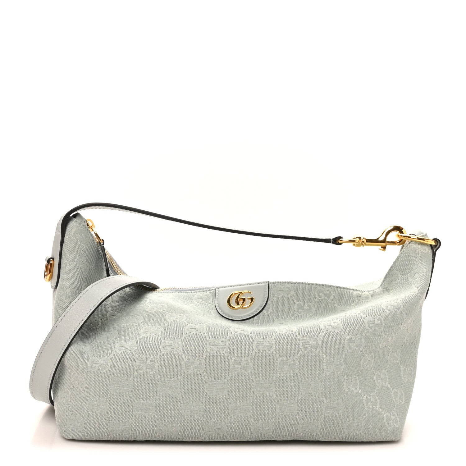 Gucci GG Monogram Web Medium Vanity Light Blue 1 of 10