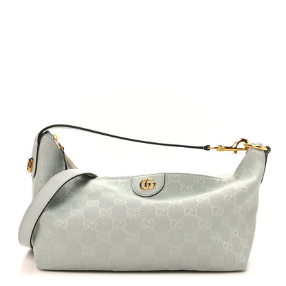 Gucci GG Monogram Web Medium Vanity Light Blue 1 of 10