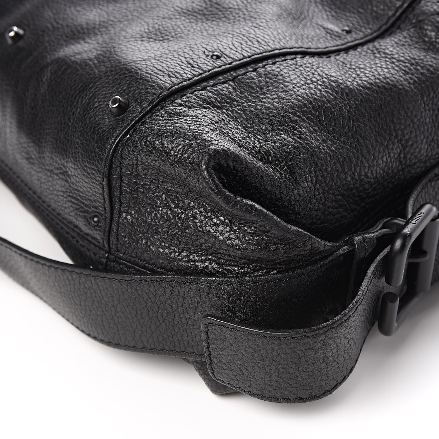Chloe Calfskin Paddington Satchel Black 11 of 13