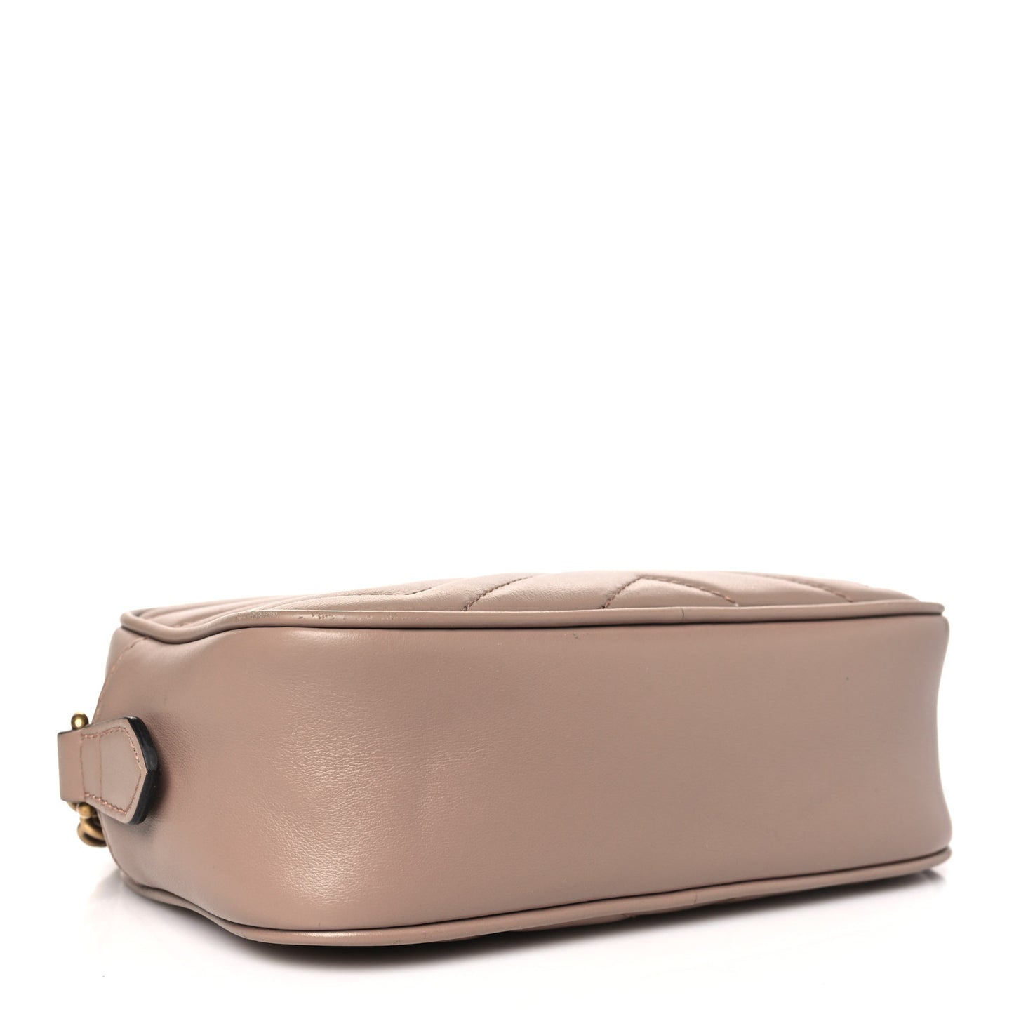 Calfskin Matelasse Mini GG Marmont Chain Shoulder Bag Porcelain Rose