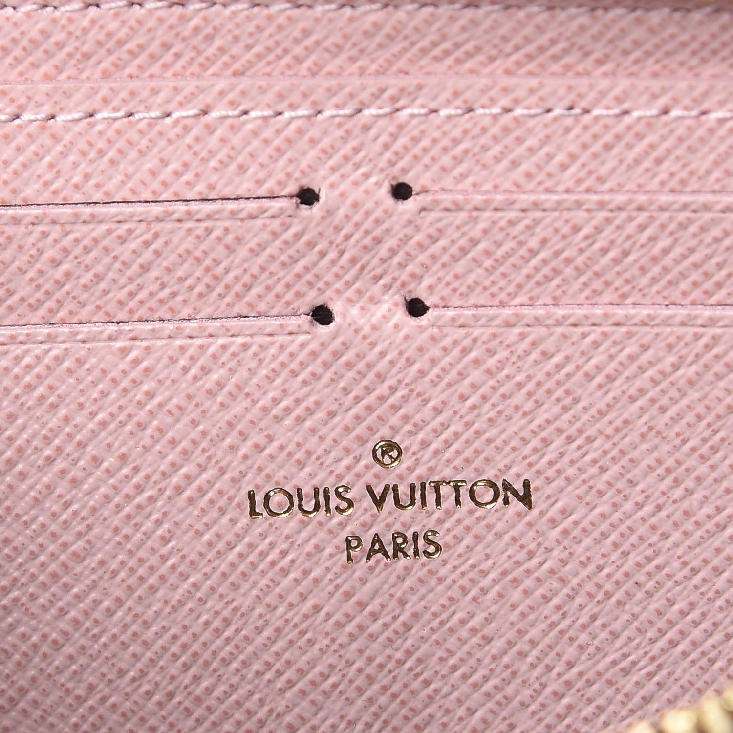 Louis Vuitton Monogram Clemence Wallet Rose Ballerine 6 of 8