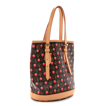 Louis Vuitton Monogram Cerises Bucket Bag 3 of 14