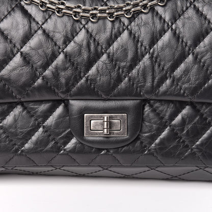 Chanel Aged Calfskin Quilted 2.55 Reissue 225 Flap Black 10 of 10