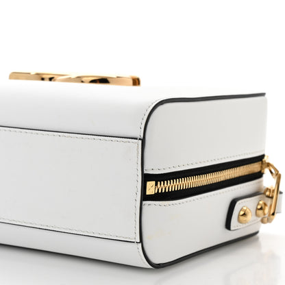 Dolce & Gabbana Calfskin 3.5 Camera Crossbody Bag White 9 of 9