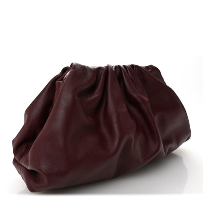 Bottega Veneta Smooth Butter Calf The Pouch Oversized Clutch Bordeaux 3 of 10