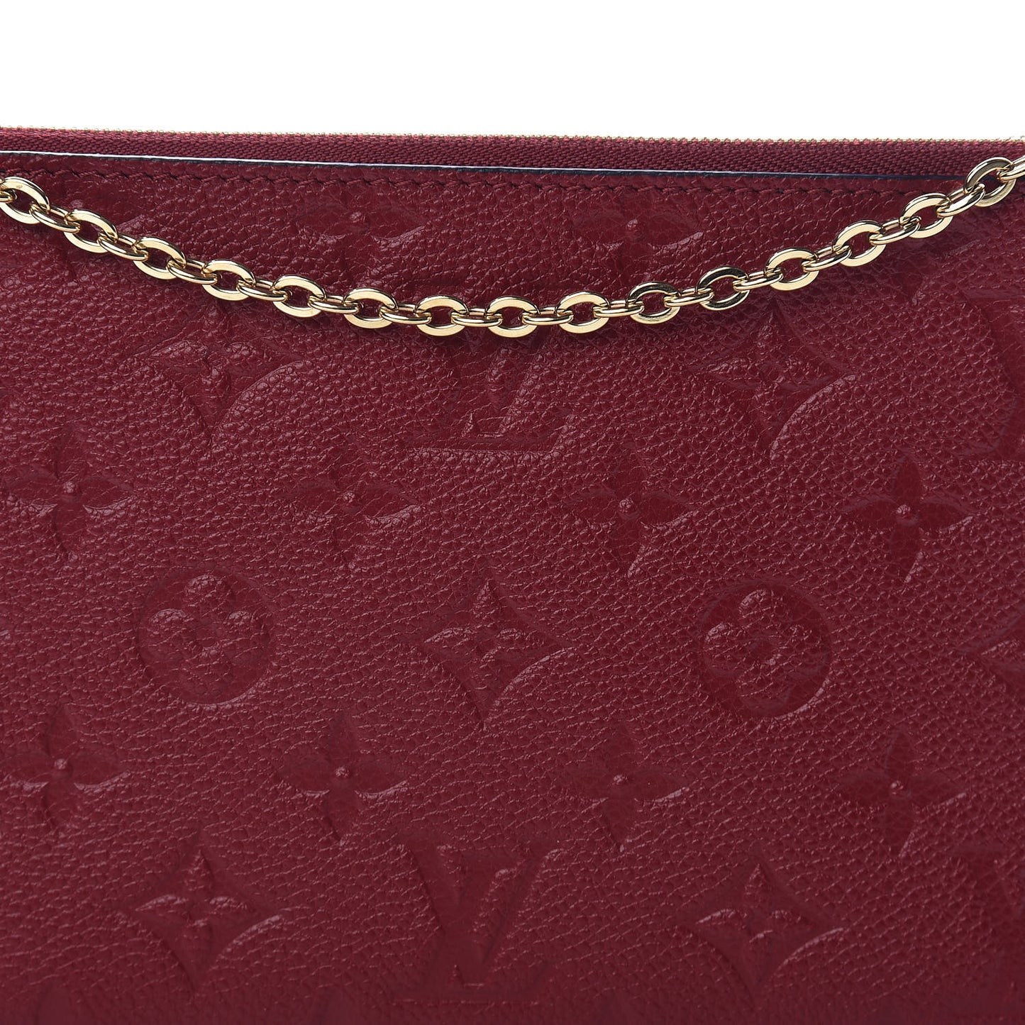Empreinte Double Zip Pochette Cherry Berry