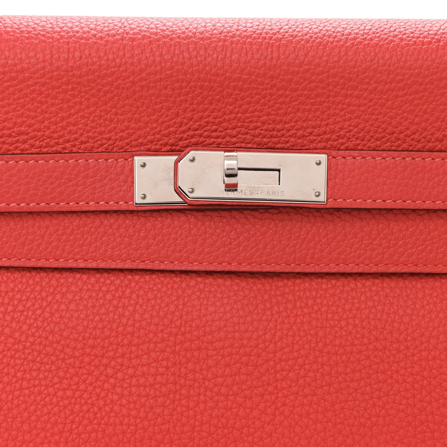Hermes Togo Kelly Retourne 35 Rouge Casaque 7 of 13
