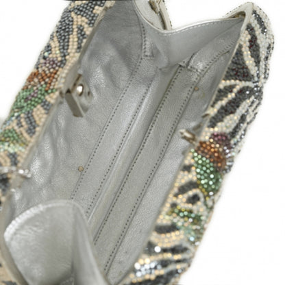 Judith Leiber Crystal Minaudiere Tassel Clutch 9 of 10