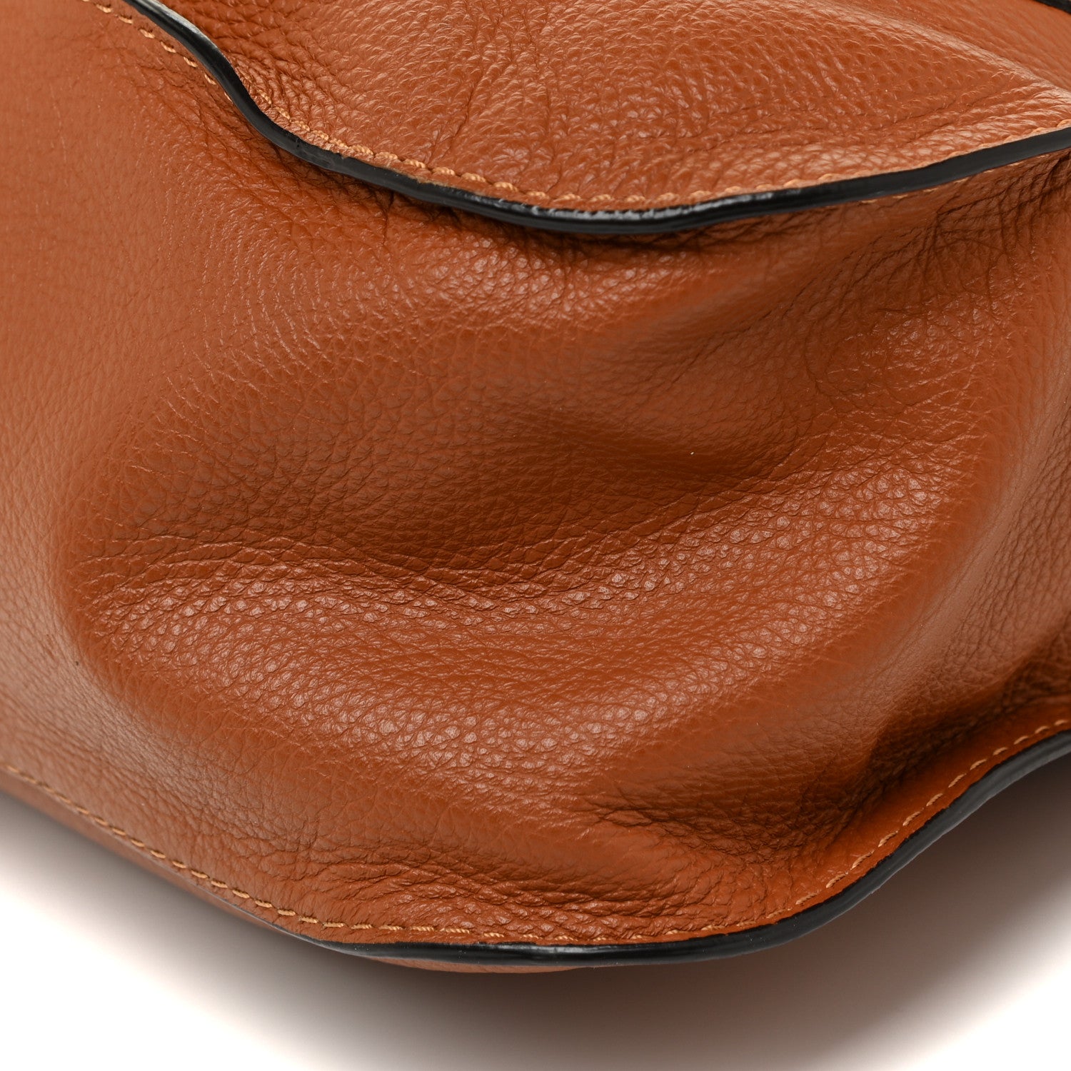 Chloe Calfskin Medium Marcie Satchel Tan 9 of 10