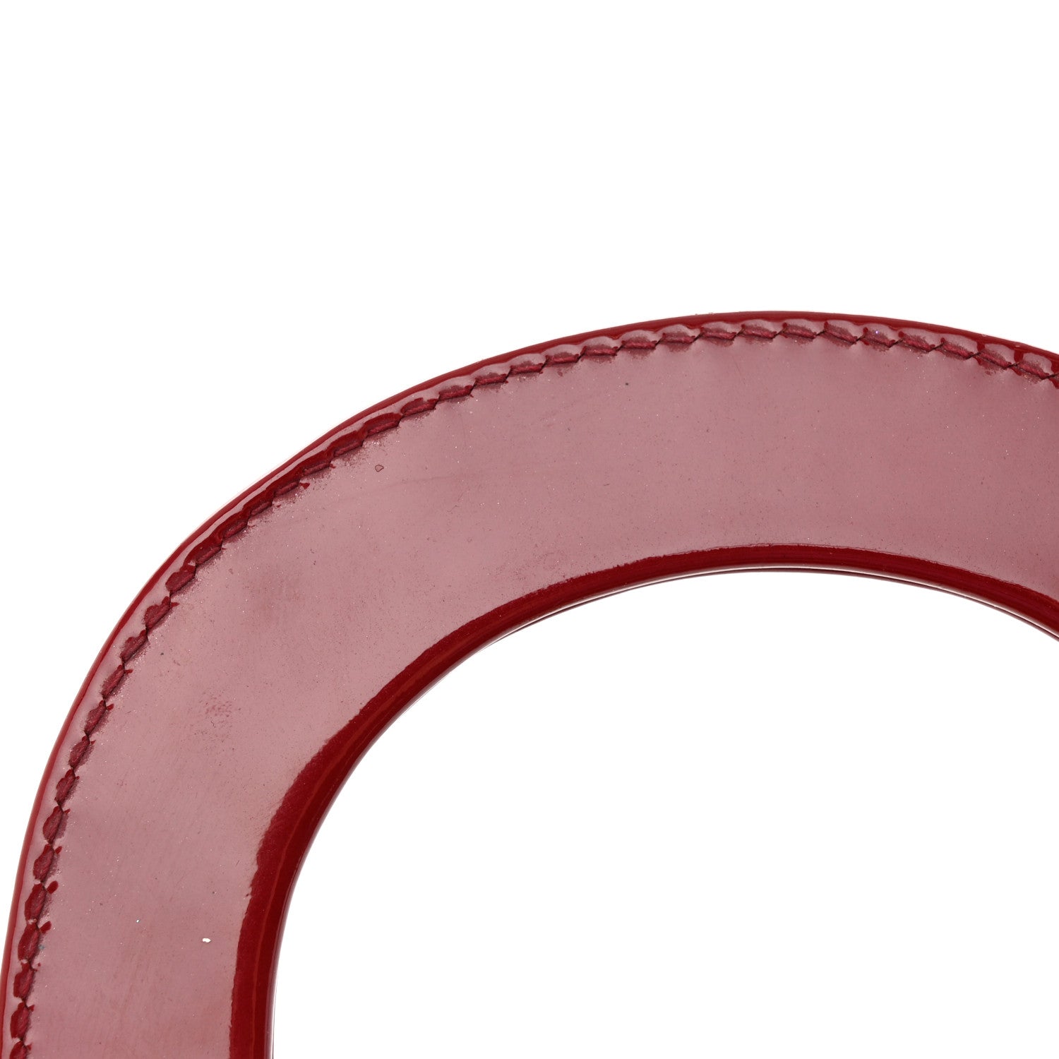 Christian Dior Patent Cannage Mini Lady Dior Red 17 of 18