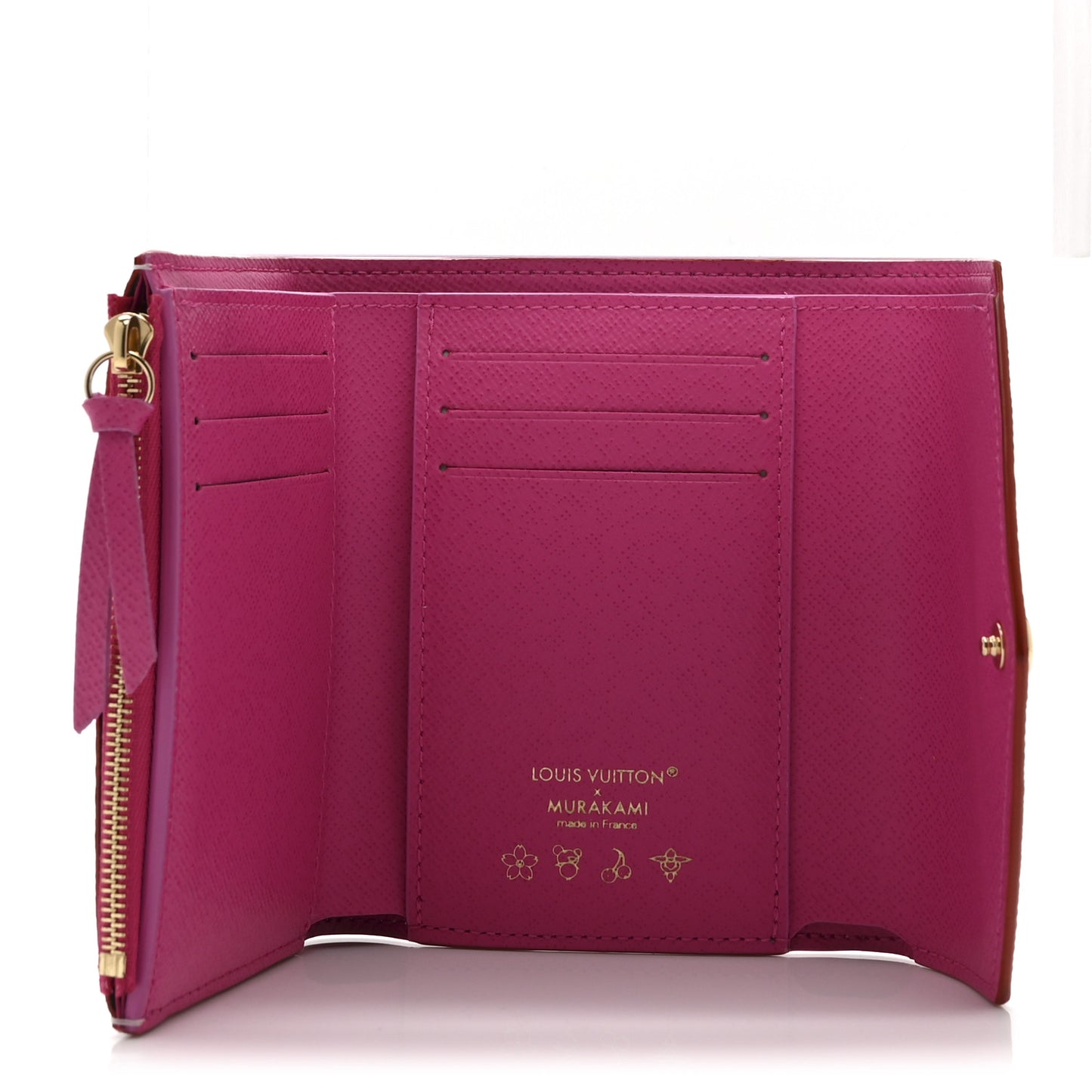 LV x TM Monogram Multicolor Victorine Wallet White