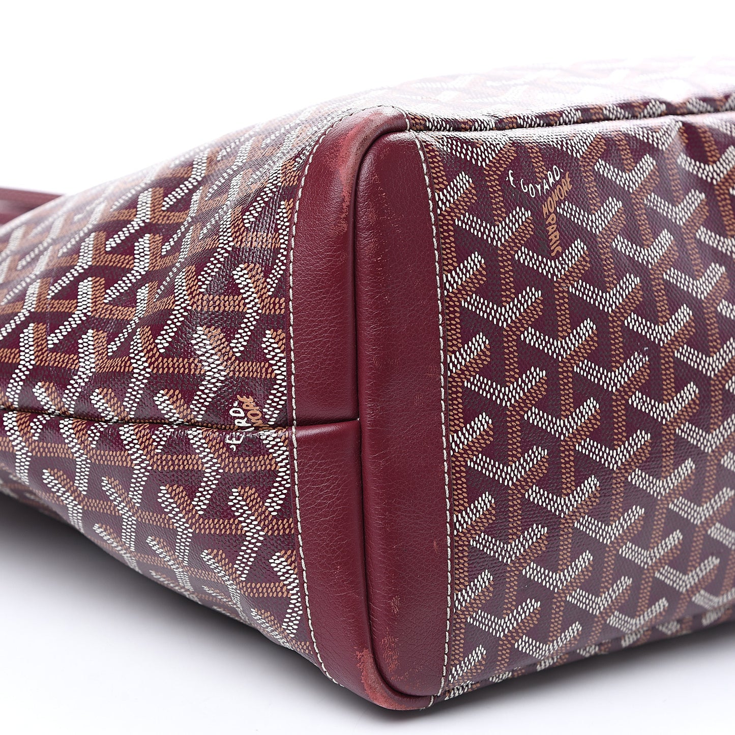 Goyardine Artois MM Burgundy