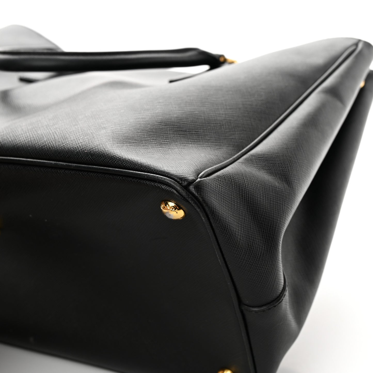 Saffiano Lux Large Tote Black