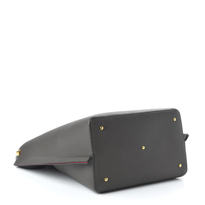 Valentino Garavani Grainy Calfskin Escape Hobo Bag Graphite 4 of 8