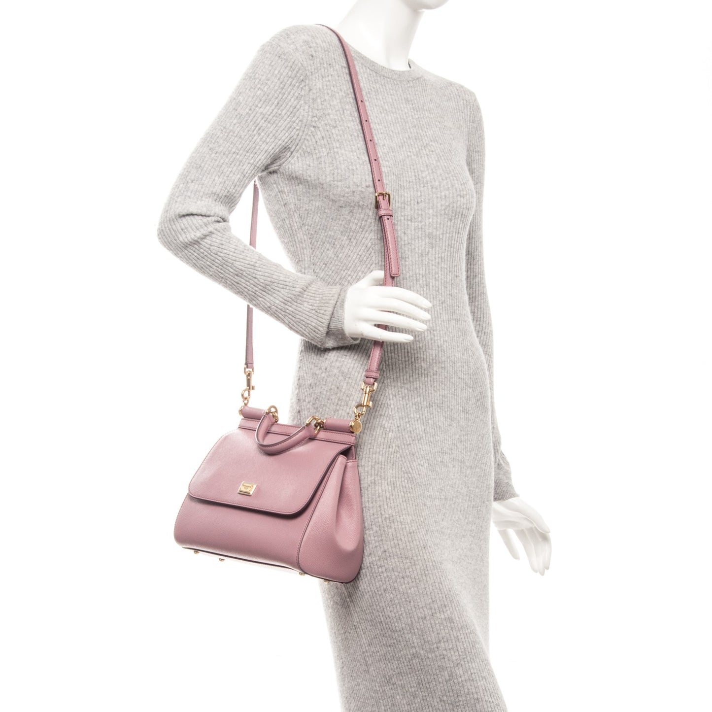 Dauphine Medium Miss Sicily Satchel Pink