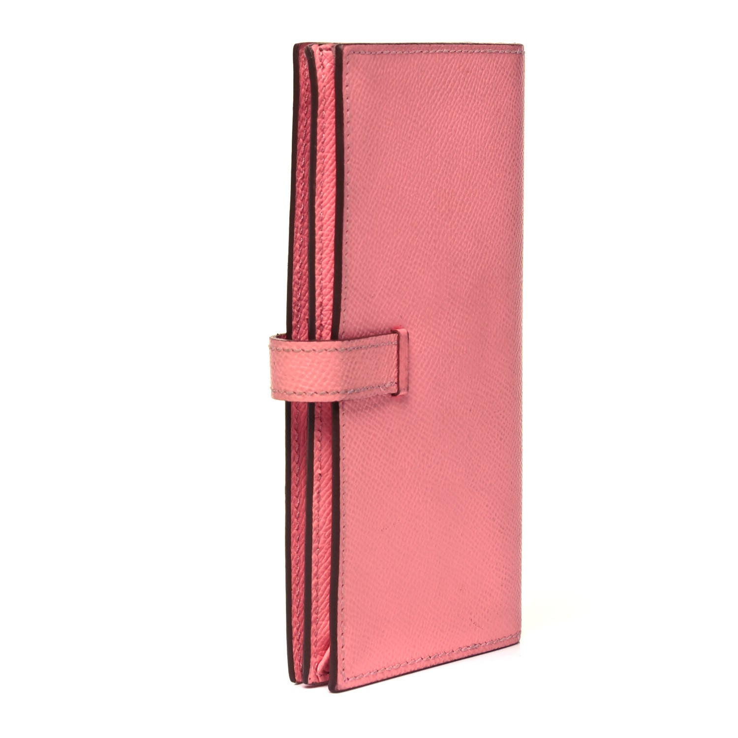 Hermes Epsom Bearn Gusset Wallet Rose Confetti 5 of 14
