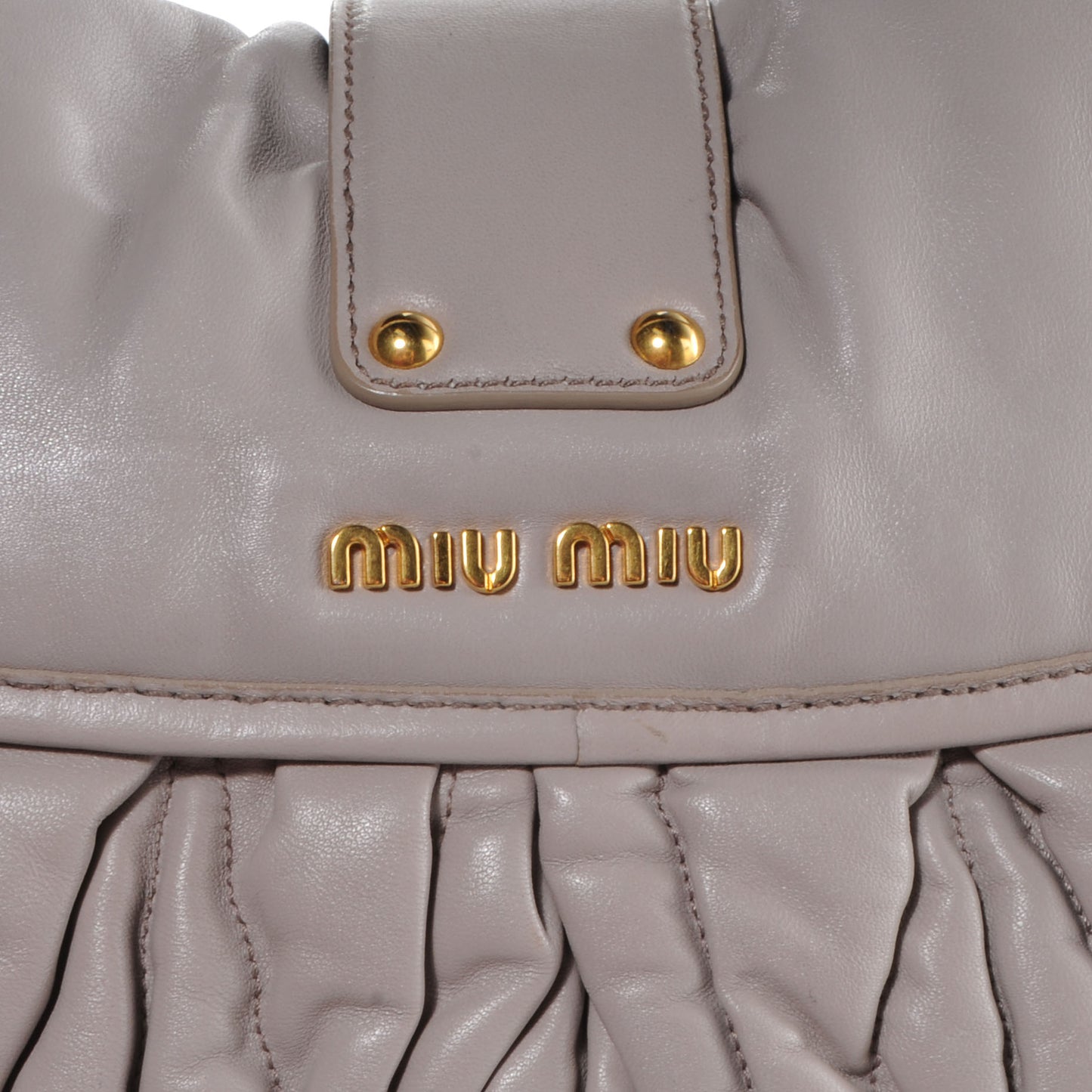Matelasse Lux Nappa Leather Coffer Bag