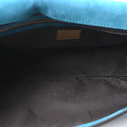 Fendi Chamois Large Baguette Ottanio 5 of 10