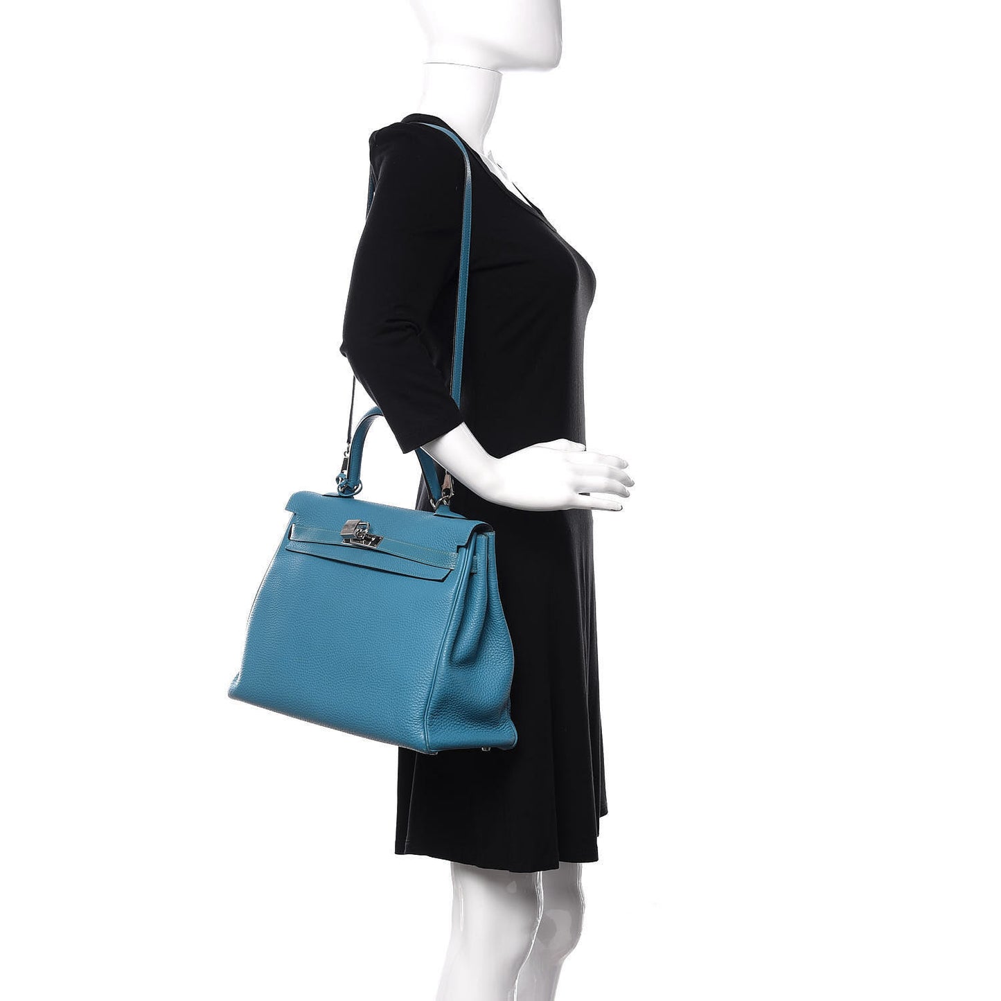 Togo Kelly Retourne 35 Turquoise