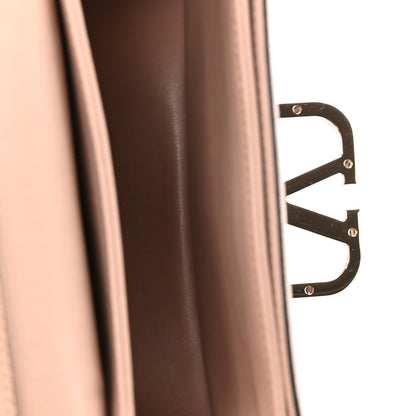 Valentino Garavani Grainy Calfskin VSling Saddle Bag Rose Cannelle 5 of 10