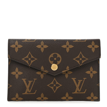 Louis Vuitton Monogram Daily Organizer Envelope Insert Black 1 of 7