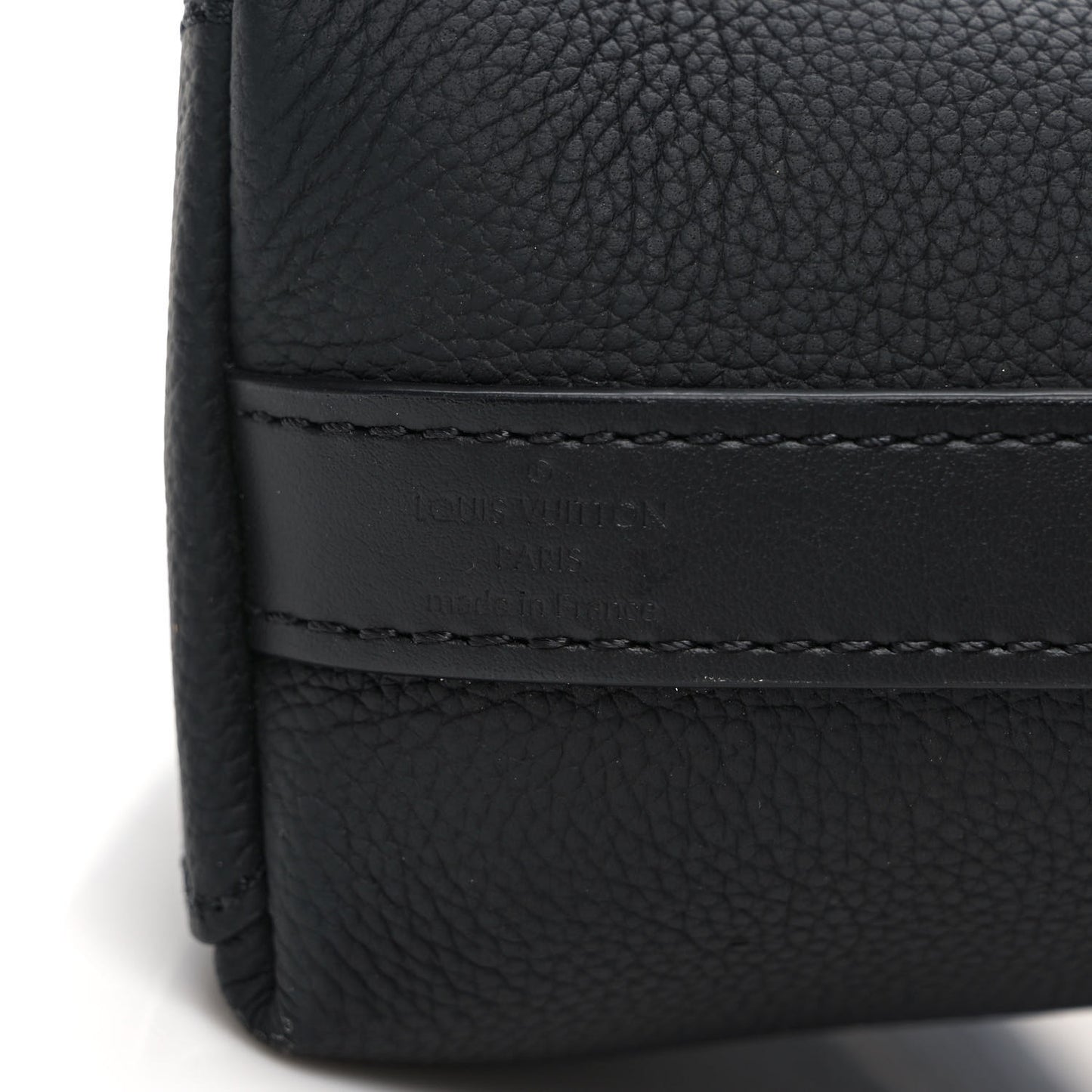 Calfskin Aerogram Takeoff Briefcase Black