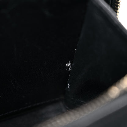 Chanel Caviar Quilted Small CC Filigree Vanity Case Black 20 of 28