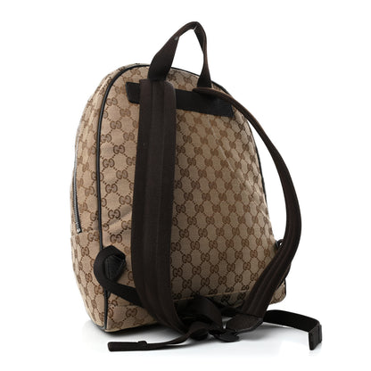 Gucci GG Monogram Travel Backpack Dark Brown 2 of 4